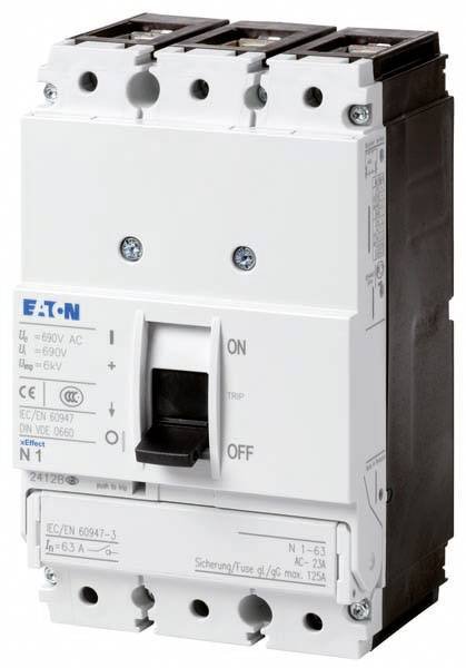 Eaton N1-160 Circuit breaker 1 pc(s) Switching voltage (max.): 690 V AC