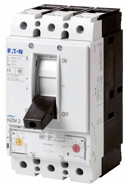 Eaton NZMN2-A125 Circuit breaker 1 pc(s) Adjustment range (amperage): 100 - 125 A Switching voltage (max.): 690 V AC