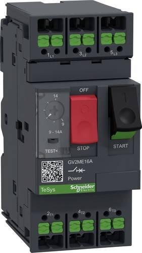 Schneider Electric GV2ME16A Overload relay 1 pc(s) (W x H x D) 45 x 101 x 78.5 mm