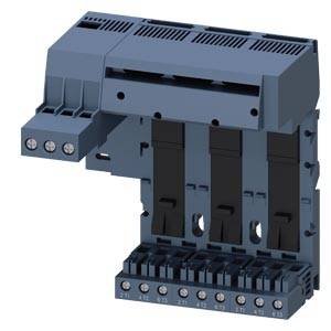Siemens 3RA6812-8AB Feeder module 1 pc(s) Adjustment range (amperage): 63 A (max) Switching voltage (max.): 690 V AC (W x H x D) 180 x 197 x 144 mm