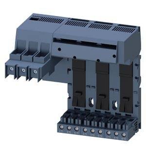 Siemens 3RA6813-8AB Feeder module 1 pc(s) Adjustment range (amperage): 100 A (max) Switching voltage (max.): 690 V AC (W x H x D) 205 x 197 x 155 mm