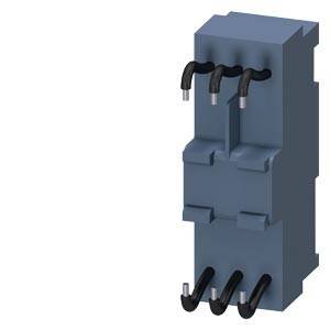 Siemens 3RA6890-0BA Circuit breaker adapter 1 pc(s) Adjustment range (amperage): 25 A (max) Switching voltage (max.): 690 V AC (W x H x D) 45 x 26 x 23 mm