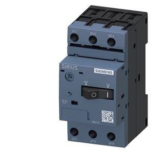 Siemens 3RV1011-0BA10 Circuit breaker 1 pc(s) Adjustment range (amperage): 0.14 - 0.2 A Switching voltage (max.): 690 V AC (W x H x D) 45 x 90 x 75 mm