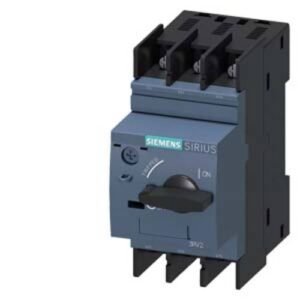 Siemens 3RV2011-0HA40 Circuit breaker 1 pc(s) Adjustment range (amperage): 0.55 - 0.8 A Switching voltage (max.): 690 V AC (W x H x D) 45 x 97 x 97 mm