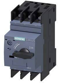 Siemens 3RV2011-0JA40 Circuit breaker 1 pc(s) Adjustment range (amperage): 0.7 - 1 A Switching voltage (max.): 690 V AC (W x H x D) 45 x 97 x 97 mm