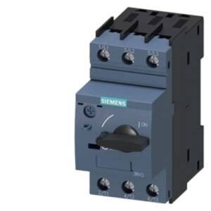 Siemens 3RV2011-1FA10 Circuit breaker 1 pc(s) Adjustment range (amperage): 3.5 - 5 A Switching voltage (max.): 690 V AC (W x H x D) 45 x 97 x 97 mm
